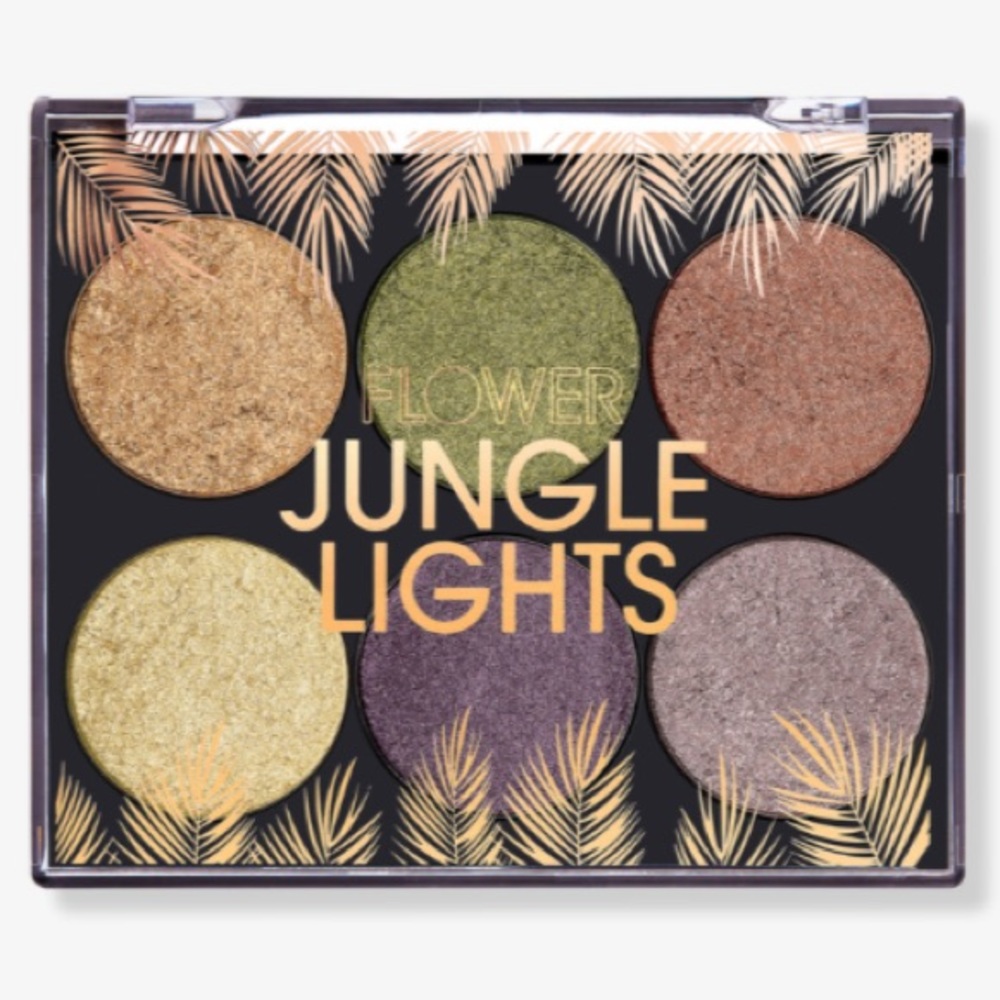 Flower Beauty Jungle Lights Shadow Palette
